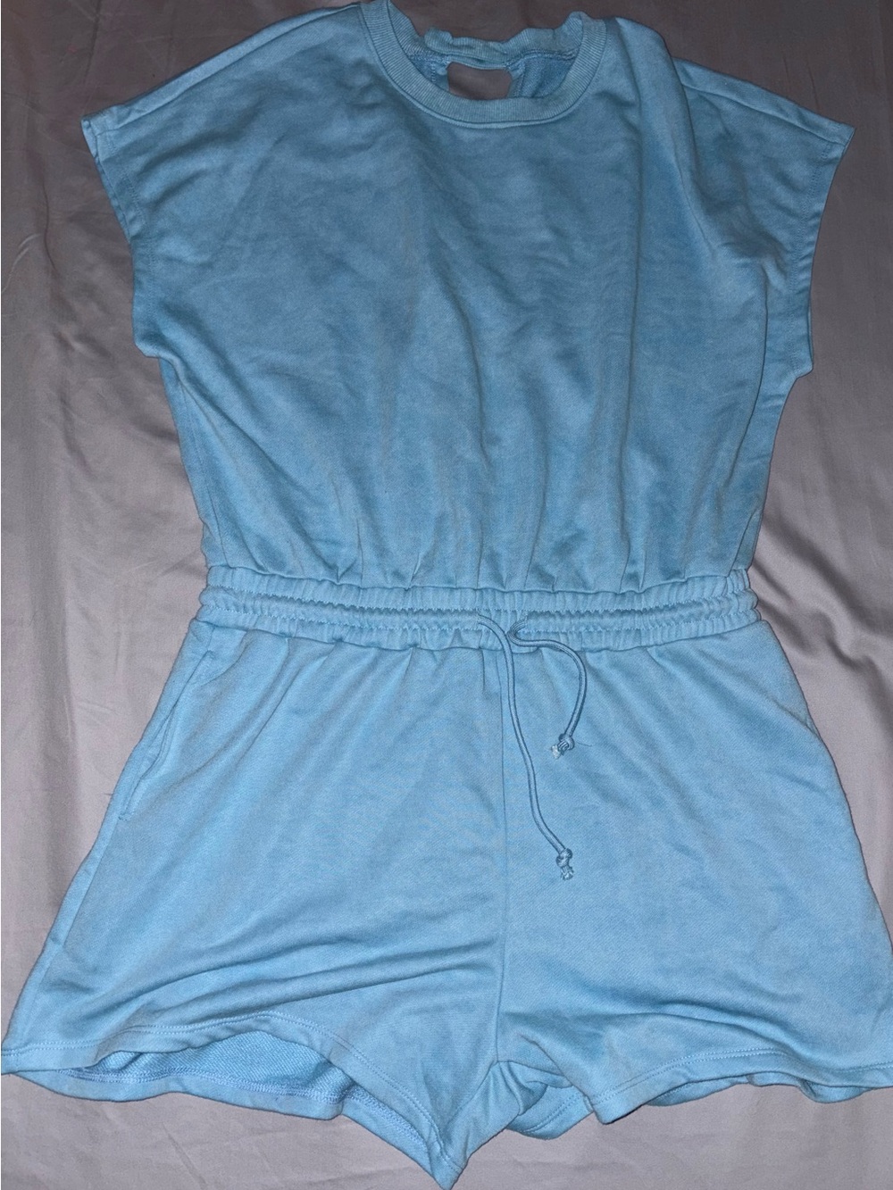 Women’s Light Blue Romper